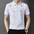 thumbnail image 2 of MDUKONU Men's Clothing Classic Fit Soft Work Wear White XXXXL, 2 of 6