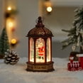 thumbnail image 4 of LEFTHIGH Home Christmas Lantern Decor Night Light Christmas Lanterns Desk Lamp Lighted Water Lantern Home Decor Lantern Christmas Party Supplies 110ml Home Decor, 4 of 6
