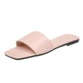 thumbnail image 1 of Cathalem Women's Sandals Slip on Block Heel Slide Sandals,Pink 42, 1 of 5