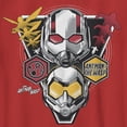 thumbnail image 2 of Boy's Marvel Ant-Man and the Wasp Masks  Graphic Tee Red Small, 2 of 4