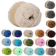 thumbnail image 3 of Knitting Yarn Soft Warm Crotching Yarn for Scarf Cardigan Sweater DIY Hand-knitting Thread, 35, 3 of 10