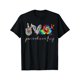 thumbnail image 1 of Camiseta divertida de rana con paz y amor, para amantes del hippie, para hombre y mujer, cuello redondo, algodón, para todas las estaciones, para relajarse | Diseño sereno | Ajuste cómodo, 1 of 5