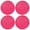 Fuschia Pink, variant on Pyrex 7402-PC Green Round Replacement Lid Cover (4-Pack) for Pyrex 7402 7-Cup Bowl (Sold Separately)