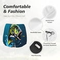 thumbnail image 4 of Rateoe Big bass fish1 Printed 2 in 1 Women's Workout Shorts for Athletic Gym Running Shorts with Phone Pockets-XX-Large, 4 of 7