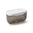 thumbnail image 1 of Bewildely Caja de pañuelos Universal para baño montada en la pared, almacenamiento sin perforaciones, soporte para papel higiénico, toallero facial para Juegos de accesorios de baño Gris Bewildely  HA067212-02, 1 of 6