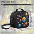 thumbnail image 5 of Jeiento Planet Backpack for Boys 8-10 10-12 12-14 Elementary School Bag Set with Lunch Box Pencil Case Starry Sky Middle Middle School Back Packs Bookbag for Kids Daypack Satchel Outer Space, 5 of 7