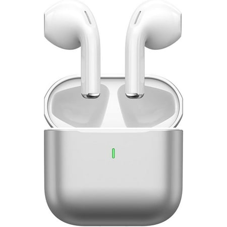 5.4 Wireless Earbuds Bluetooth Earphone, Dul-Channel with USB-C Charging Case HiFi Stereo, Sound in-Ear Earphones, Touch Control Ear Auto Pairing Headphones for AirPods