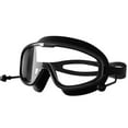 thumbnail image 1 of Adult Swimming Goggles Large Frame Swimming Glasses Diving Goggles Water Drop Swimming Cap Set and Fog Goggles, 1 of 2