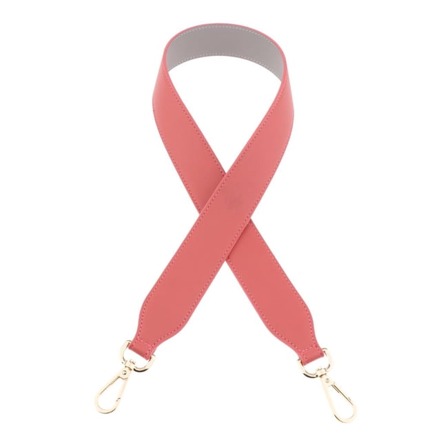 Correa de Bandolera de cuero Baoblaze para mujeres DIY color Carmín y gris