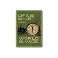 thumbnail image 2 of Old Compass Novelty Sign, Metal Wall Decor - 10x14 inches, 2 of 4