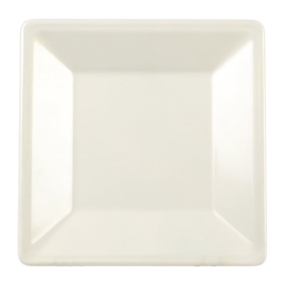 Excellante Passion Pearl Melamine Dinnerware Collection 4 Inch Square Plate, Comes in Each