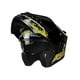thumbnail image 3 of Casco Abatible Kov Batman Amarillo Dc Comics Con Led Certificado Dot, 3 of 4