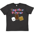 thumbnail image 3 of Inktastic Together Forever- S'mores Youth T-Shirt, 3 of 5