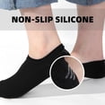 thumbnail image 2 of No Show Socks Women And Men Invisible Low Cut Athletic Liner, 2 of 5