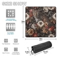 thumbnail image 3 of Leopard Cheetah Flowers Beach Blanket Outdoor Picnic Blanket 78"x 78" Waterproof Foldable for Beach Camping Travel Hiking Grass Lawn Park, 3 of 5
