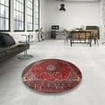 thumbnail image 3 of Ahgly Company Indoor Rectangle Traditional Dark Almond Brown Medallion Area Rugs, 2' x 3', 3 of 6