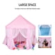 thumbnail image 5 of Princess Tent Large Castle Play Tent Fairy Playhouse para niñas Tienda de juegos para niños con cort Abanopi Carpa, 5 of 6