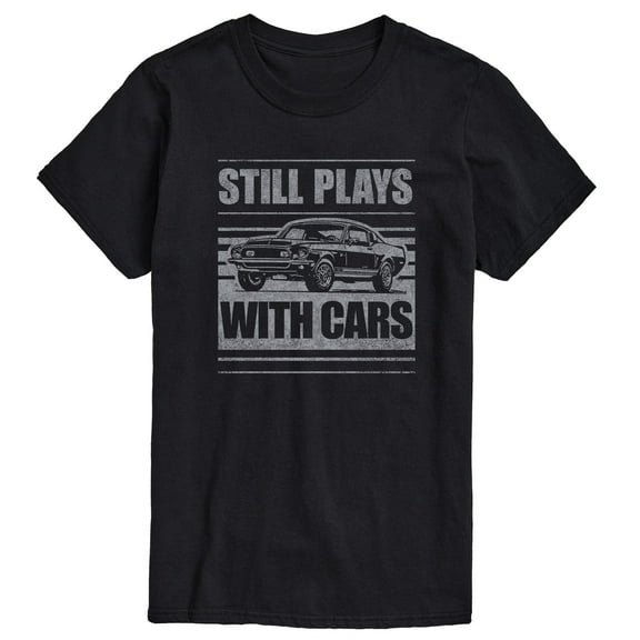 Instant Message - Still Plays With Cars - Men's Short Sleeve Graphic T-Shirt