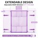 thumbnail image 2 of Organizador Expandible para Cajones de Escritorio Marbrasse en Malla Morada, 2 of 7