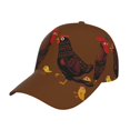 thumbnail image 1 of Balery Chicken Farm Animal Gorra de béisbol de tamaño ajustable para correr, entrenar y actividades al aire libre. Gorra de papá para todas las estaciones., 1 of 6