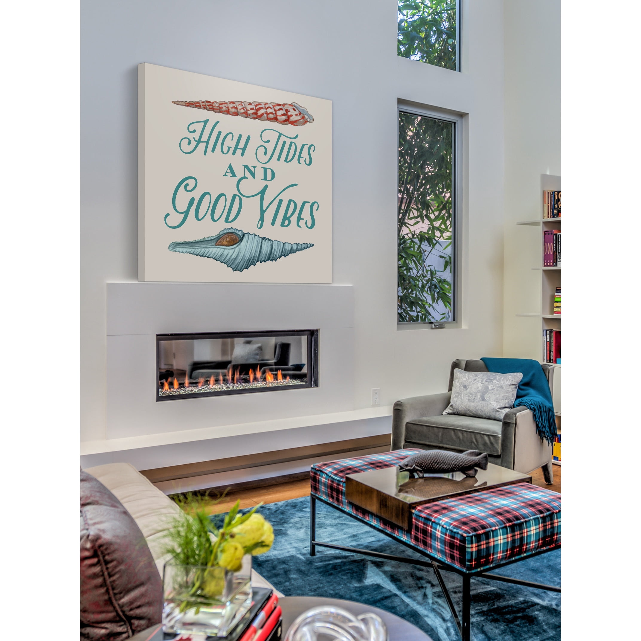 Marmont Hill - "High Tides" Painting Print on Wrapped Canvas