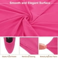 thumbnail image 3 of Mantel de cóctel de spandex Uxcell 2 Pcs Rosa Pink 32" Diámetro x 43" Altura, 3 of 7