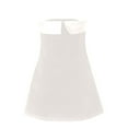 thumbnail image 6 of BiZtdJrK Women's Velvet Tube Top Dress Strapless Bodycon A-Line Mini Dress Off The Shoulder Backless Party Club Dresses White S, 6 of 9