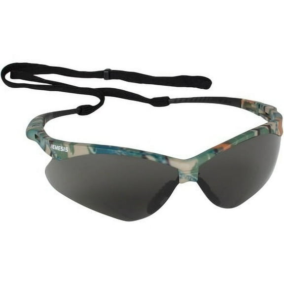 KleenGuard Nemesis Safety Eyewear Recommended for: Cleaning, Construction, Manufacturing, Shooting, Industrial, Breakroom - Durable, Lightweight, Flexible, Non-slip, Comfortable, Scratch Resistant, An