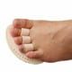 Toe Separators & Spacers - Pack of 2 - 3 Toes Hammer Toe Straighteners, Bunion Corrector Guard Or unisex adult - image 2 of 8