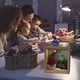 thumbnail image 5 of Adorno de acrílico con luces navideñas de madera roja | Decoración navideña para dormitorio, sala de estar, oficina | Idea de regalo navideño, 5 of 6