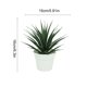 thumbnail image 3 of Plantas verdes artificiales en macetas, simulación de plantas verdes para decoración del hogar, oficina, hotel, decoración del hogar, plantas artificiales., 3 of 6