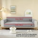thumbnail image 4 of 1 funda de sofá de forro polar Sherpa, protector de cojín de asiento de felpa gruesa, funda de sofá antideslizante difusa, protector de muebles, para decoración de dormitorio, oficina, sala de estar, 4 of 4