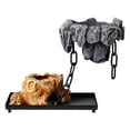thumbnail image 4 of Cesta decorativa de resina DYNWAVEMX Florero Contenedor Estilo B Gris Oscuro, 4 of 8