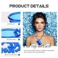 thumbnail image 5 of TEHAUX Compact Cup Necklace Blue 12Pcs 1.97X1.97X2.16in Women Party Supply, 5 of 6