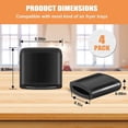thumbnail image 2 of czcpp-Replacement Rubber Bumpers for Chefman Gowise, 4 PCS Rubber Feet, Air Fryer Silicone Bumpers, Replacement Rubber Tabs, Air Fryer Replacement Parts, 2 of 4