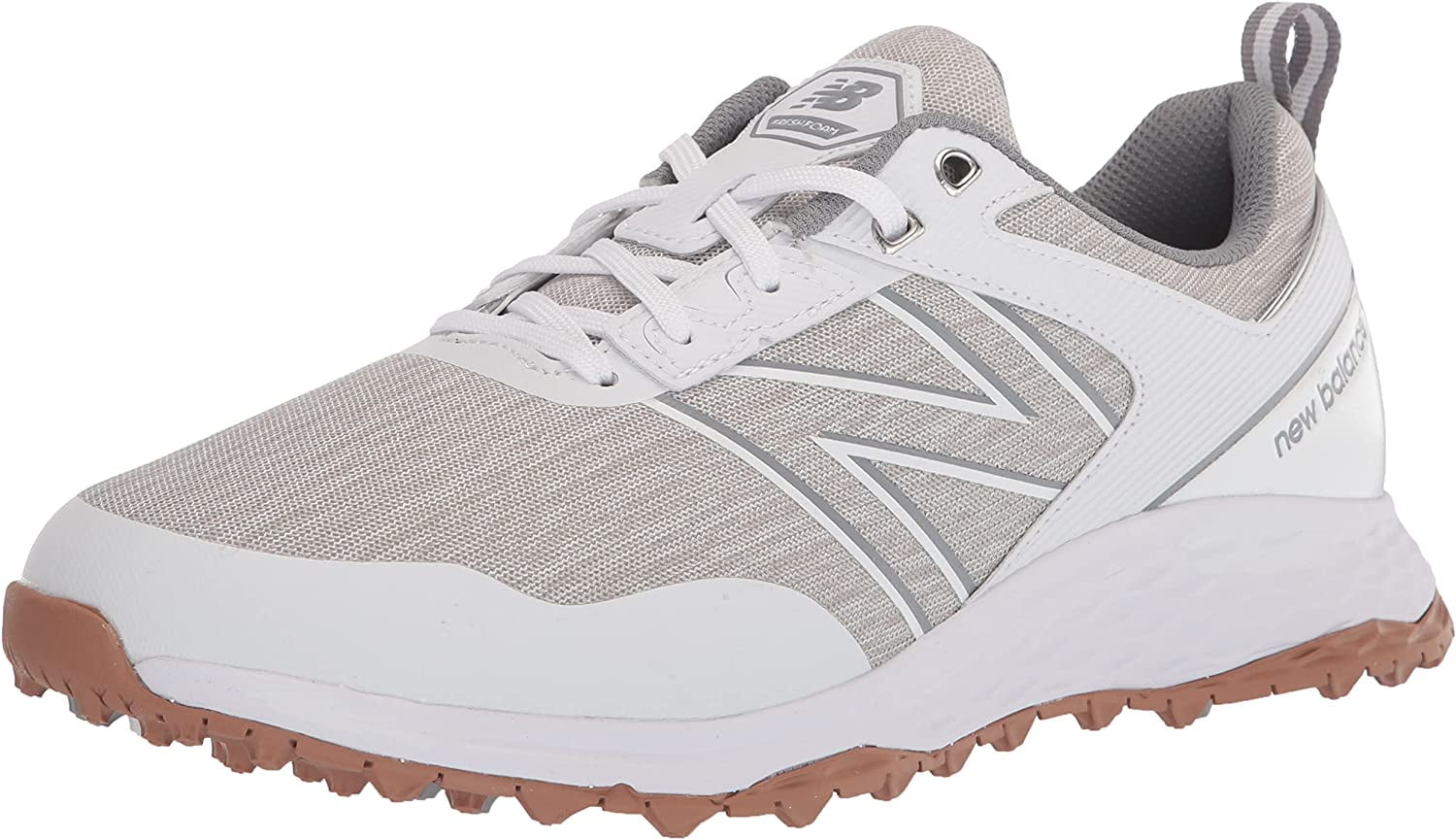 New Balance Men's Fresh Foam Contend Golf Shoes White D 10.5