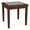 Walnut-Gray, variant on Belmont Lounge Reception Waiting Room HPL Top End Table / Walnut Wood / Black
