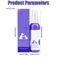 thumbnail image 3 of Pet Breath Freshener for Dogs – Oral Care Spray to Freshen Breath, Control Plaque & Tartar, Prevent Periodontal Disease, No Brushing, Safe & Easy-to-Use, 30ml,Purple,4.25 × 1.10 ", 3 of 9