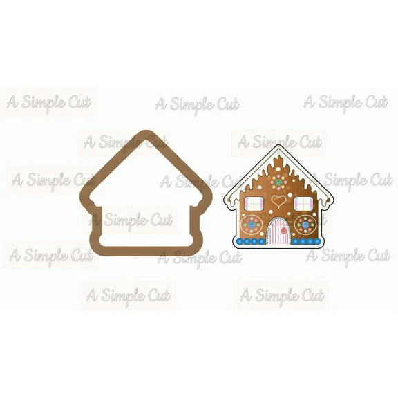 Gingerbread House Cookie Cutter