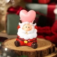 thumbnail image 1 of XWSHYW Juguetes para Niños Feliz Navidad Papá Noel Muñeco Nieve Linda Pareja Adorno Nieve Juguetes, 1 of 5