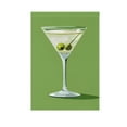 thumbnail image 6 of Yayeee Garden Flag 12" x 18" Double Sided Outdoor Yard Lawn Holiday Decorations, Green Martini Glass, 6 of 6