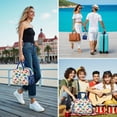 thumbnail image 7 of Womens White Colorful Dinosaurs Pattern Lunch Box for Work,Insulated Lunch Bag for Women,Loncheras Para Mujer,Leakproof Adult Lunch Bag for Work,Beach,Travel,Picnic,Camping, 7 of 7