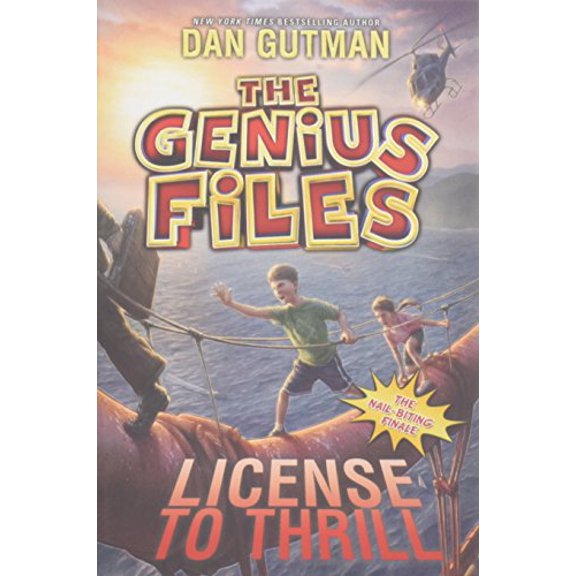 Pre-Owned The Genius Files #5: License to Thrill (Paperback) 0062236334 9780062236333