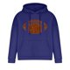 thumbnail image 4 of Sudadera con capucha para hombre, estilo casual, con cuello redondo, estampado, manga larga, blusa de poliéster, 4 of 6