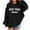 Black, variant on New York Italian Hoodies for Girls Boys Long Sleeve Casual Graphic Hooded Sweatshirt with Pockets Pullover Tops