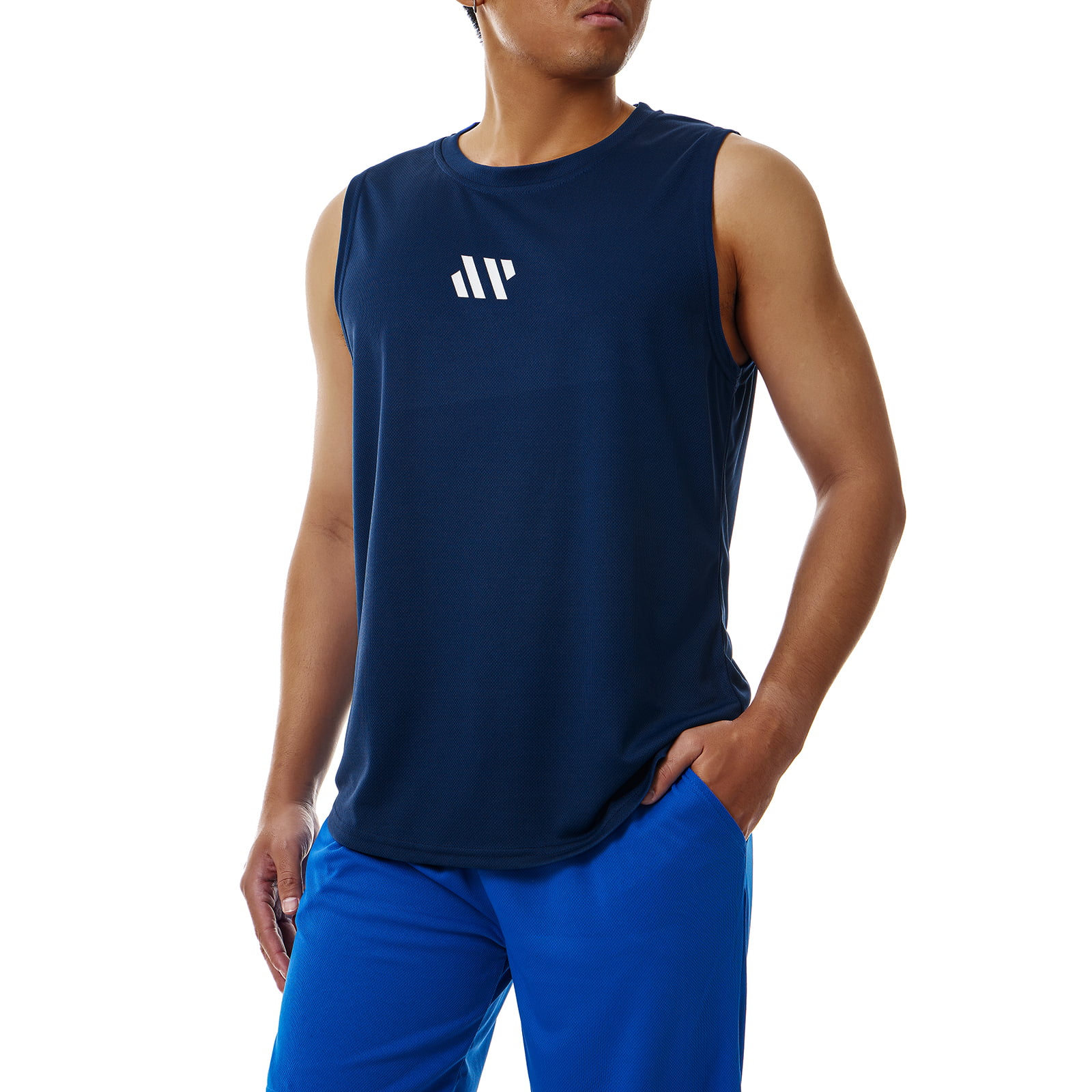 Mens Vests 100% Cotton Sleeveless Coloured Vest Gym Training Running Top S-XXL 2 Pack 