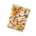 thumbnail image 2 of Artificial Silk Flowers Wall Panel Wedding Party Floral Backdrop Orange, 2 of 6