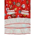 thumbnail image 6 of Cocomelon Infant and Toddler Girls Granny Gown Nightgown Red K219775CM, 6 of 7