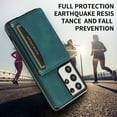 thumbnail image 5 of Jiahe Cover for Samsung Galaxy A13 5G, Wallet Case with Card Holder Pocket,Rugged Shockproof PU Leather Kickstand Card Slot Anti-Scratch Case Cover, blue, 5 of 5