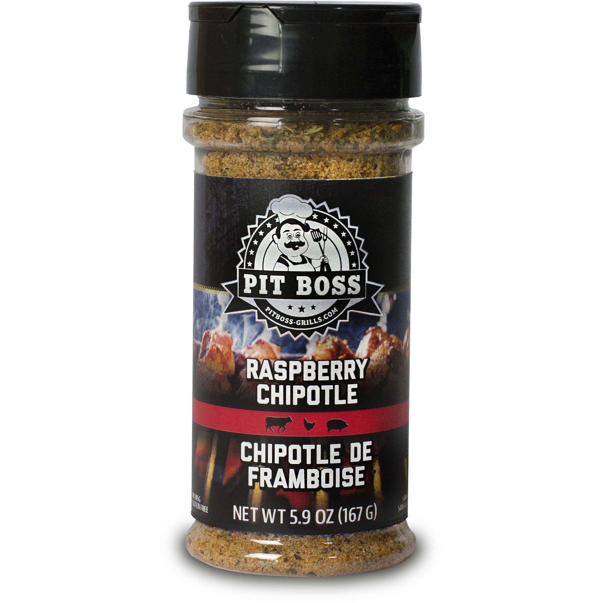 Pit Boss Raspberry Chipotle Barbecue Spices and Rubs, 5oz